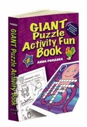 Cover of: Giant Puzzle Activity Fun Book With Stickers