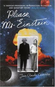 Cover of: Please, Mr Einstein by Jean-Claude Carrière