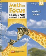 Cover of: Math In Focus The Singapore Approach