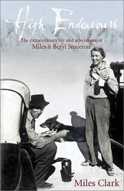 Cover of: High Endeavours by Miles Clark