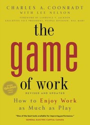 Cover of: The Game Of Work by 