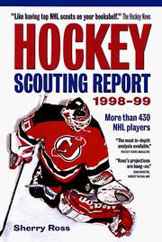 Cover of: Hockey Scouting Report 1998-1999