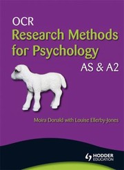 Cover of: Ocr Research Methods For Psychology As A2