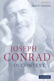 Cover of: Joseph Conrad In Context