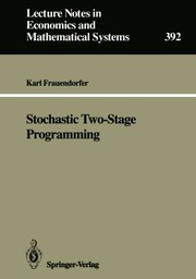 Cover of: Stochastic Twostage Programming