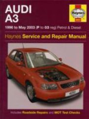 Cover of: Audi A3 Service And Repair Manual