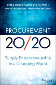 Cover of: Procurement 2020 Supply Entrepreneurship In A Changing World