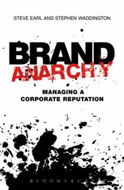 Cover of: Brand Anarchy Managing Corporate Reputation by 