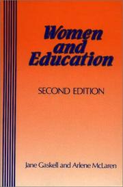 Cover of: Women and Education by Jane S. Gaskell, Arlene Tigar McLaren