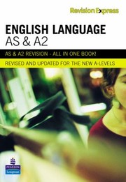 Cover of: Revision Express AS and A2 English Language