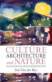 Cover of: Culture An Ecological Design Retrospective