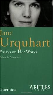 Cover of: Jane Urquhart: Essays on Her Works (Writers Series 13)