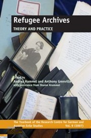 Cover of: Refugee Archives Theory And Practice