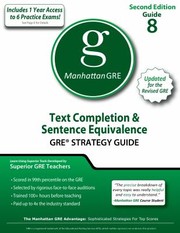 Cover of: Text Completion Sentence Equivalence Gre Preparation Guide