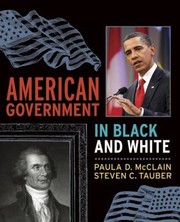 American Government In Black And White by Steven C. Tauber