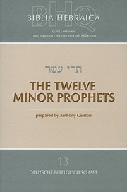 Cover of: The Twelve Minor Prophets