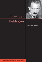 Cover of: The Philosophy Of Heidegger