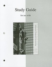 Cover of: Study Guide For Use With Advanced Financial Accounting Eigth Edition