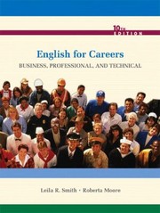 Cover of: English For Careers Business Professional And Technical