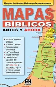 Cover of: Mapas Biblicos Antes Y Ahora