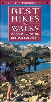 Cover of: Best Hikes & Walks of Southwestern British Columbia