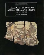 Cover of: Architecture Of Alexandria And Egypt 300 Bcad 700