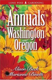 Cover of: Annuals for Washington and Oregon