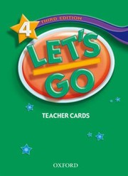 Cover of: Lets Go 4 Teacher Cards
            
                Lets Go