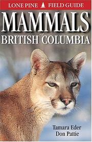 Cover of: Mammals of British Columbia
