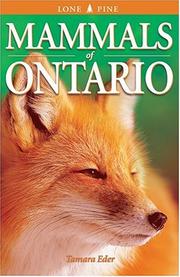 Cover of: Mammals of Ontario