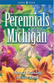 Cover of: Perennials for Michigan (Perennials for . . .)