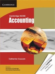 Cover of: Cambridge Igcse Accounting