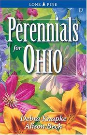 Cover of: Perennials for Ohio by Debra Knapke, Alison Beck