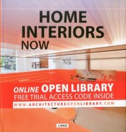 Cover of: Interior Design Now