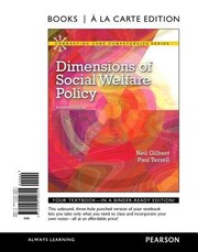 Cover of: Dimensions Of Social Welfare Policy Books A La Carte Edition