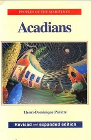 Acadians by Henri-Dominique Paratte