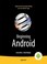 Cover of: Beginning Android 4