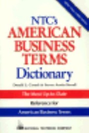 Cover of: NTCs American Business Terms Dictionary