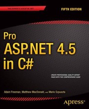 Cover of: Pro Aspnet 45 In C