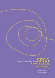 PASW Statistics by SPSS A Practical Guide by Peter Allen