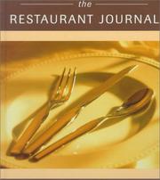 Cover of: The Restaurant Journal