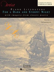 Cover of: Piano Literature For A Dark And Stormy Night With Imagery From Classic Poetry