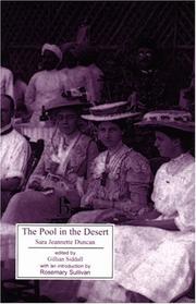 Cover of: The pool in the desert by Sara Jeannette Duncan