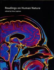 Cover of: Readings on Human Nature by Peter Loptson
