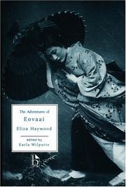 Cover of: The Adventures of Eovaii (Broadview Literary Texts) (Broadview Literary Texts)