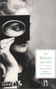 Cover of: The Rover (Broadview Literary Texts) by Aphra Behn, Anne Russell