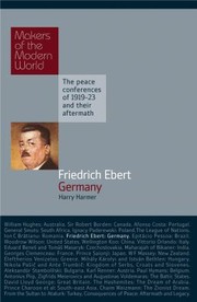 Cover of: Friedrich Ebert Germany