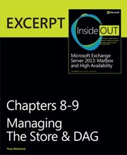 Cover of: Managing the Store  DAG