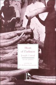 Cover of: Heart of Darkness (Broadview Literary Texts) by Joseph Conrad, D. C. R. A. Goonetilleke