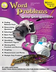 Cover of: Word Problems Middle Grades  Up
            
                Daily Skill Builders